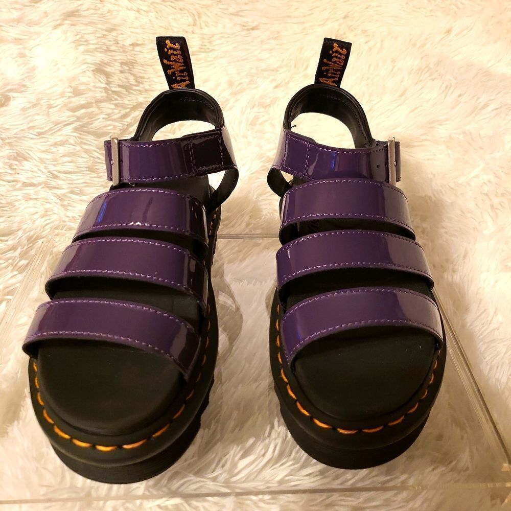 Brand new Dr. Martens purple patent color, sz.7 but fits an 8